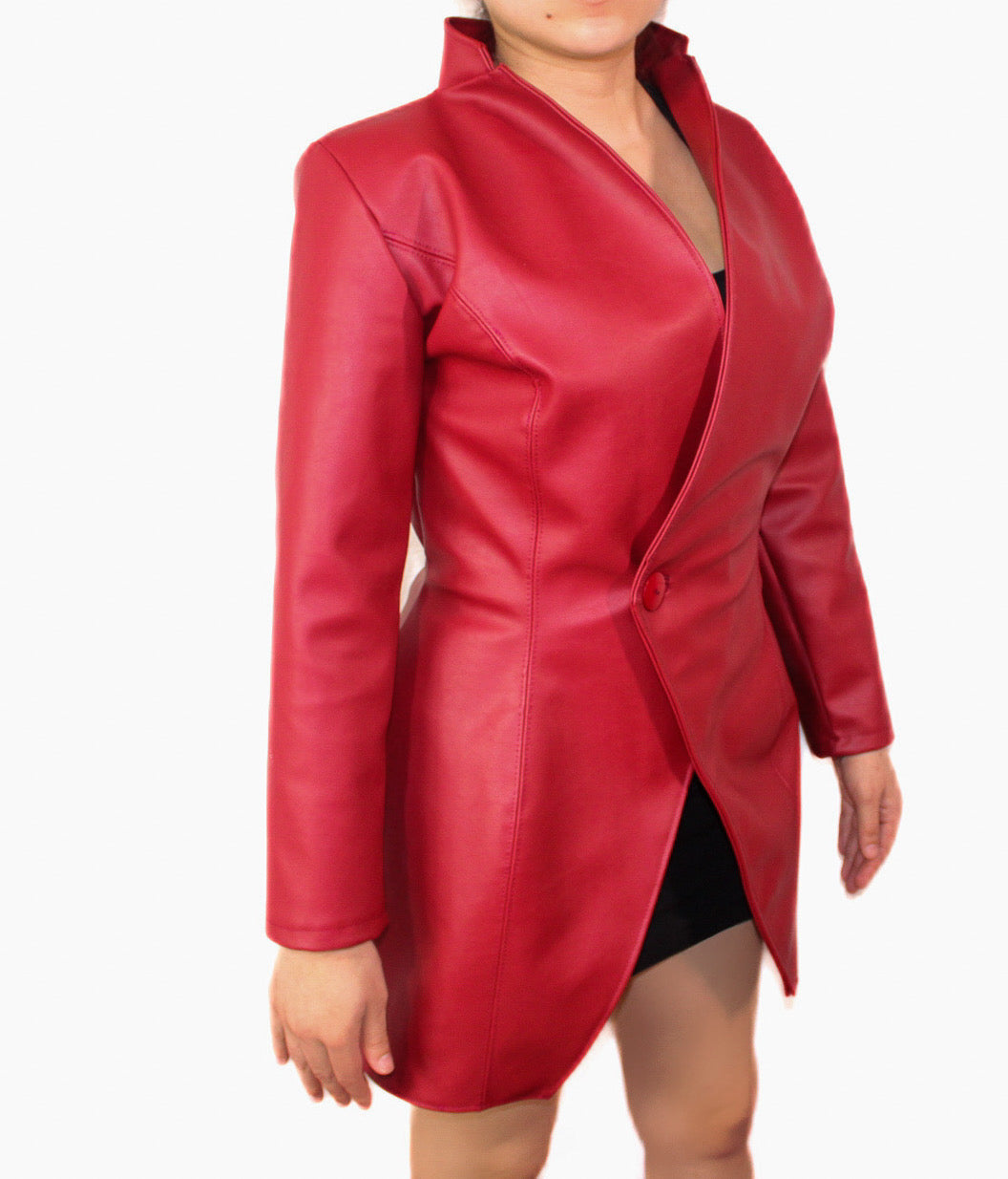 Wine vinyl jacket